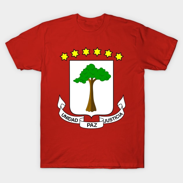 Equatorial Guinea Emblem T-Shirt by Historia